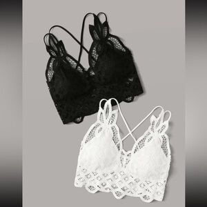 Black Lace Bralette/top
